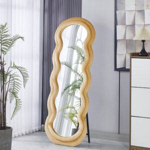 Espejo De Piso modelo LOUISIANA 63" – Acabado Gold – Nook & Trove