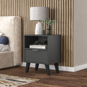 Buró modelo COLORADO – Acabado Negro – Nook & Trove